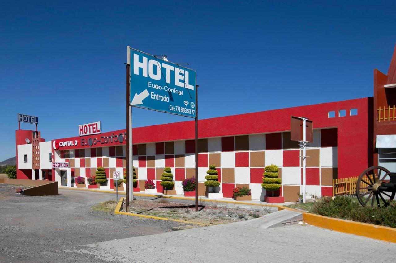 Hotel Euro Confort,Pachuca ภายนอก รูปภาพ
